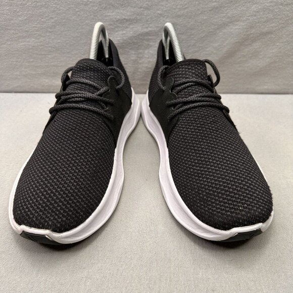 Vessi EveryDay Womens Size 8 Shoes Black White Knit Vegan Comfort Sneakers - Picture 2 of 11